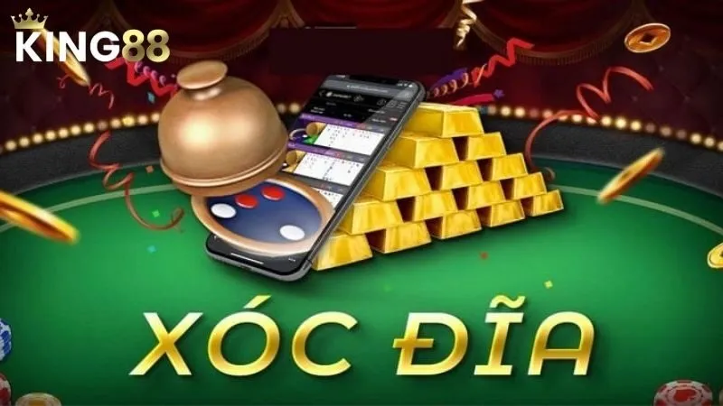 Biểu tượng bát, đĩa và điện thoại trong hướng dẫn Xóc đĩa KING88